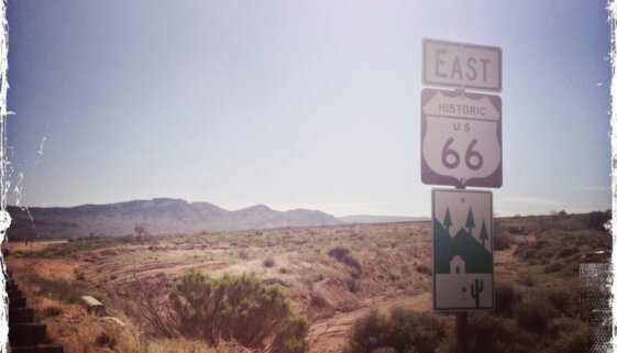 Route 66, a Swarm of Bees and Wild Camping